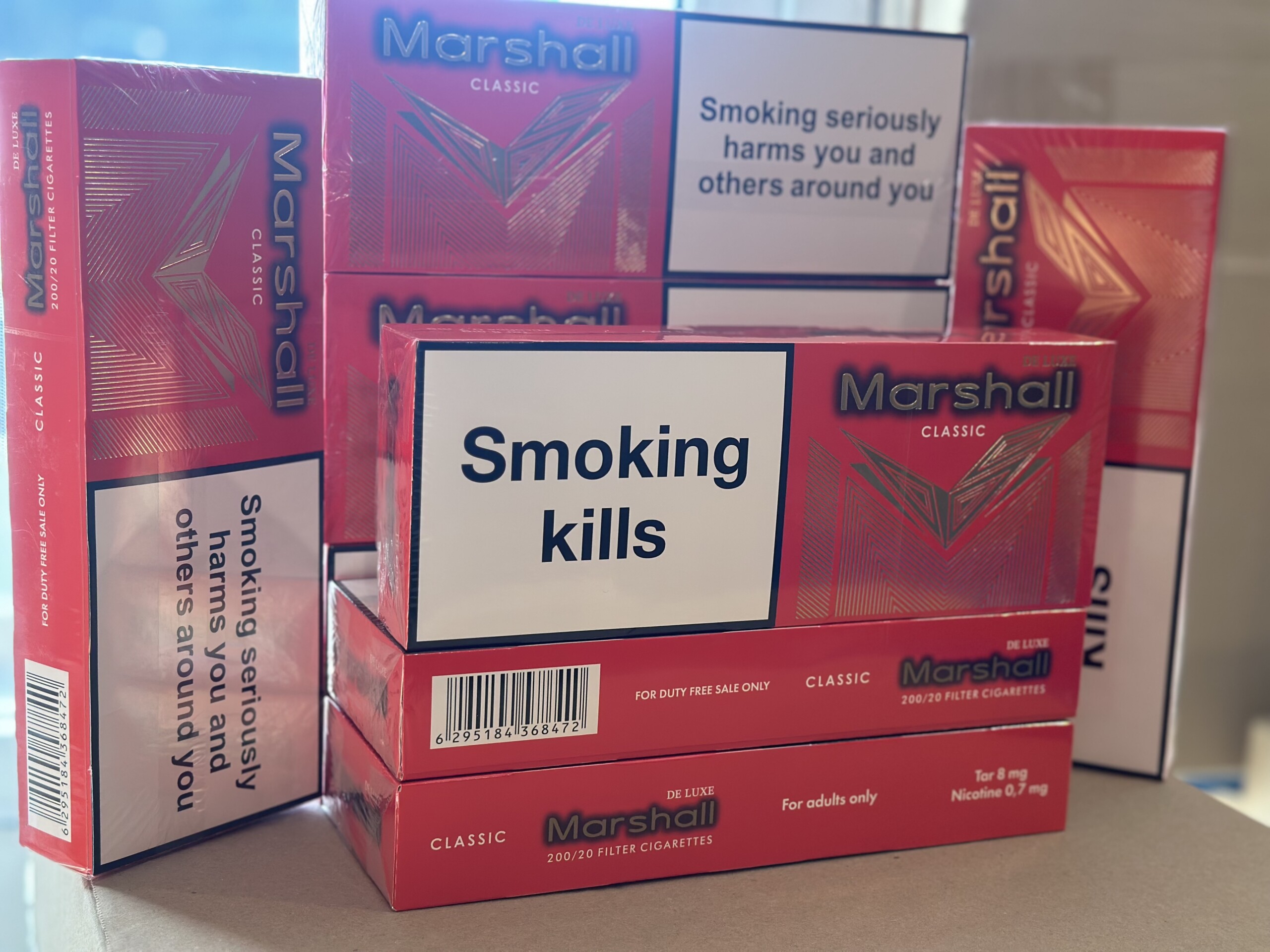 Marshall KS 100 mm Red (мʼяка пачка) 3 Marshall KS 100 mm Red (мʼяка пачка) — изображение 3