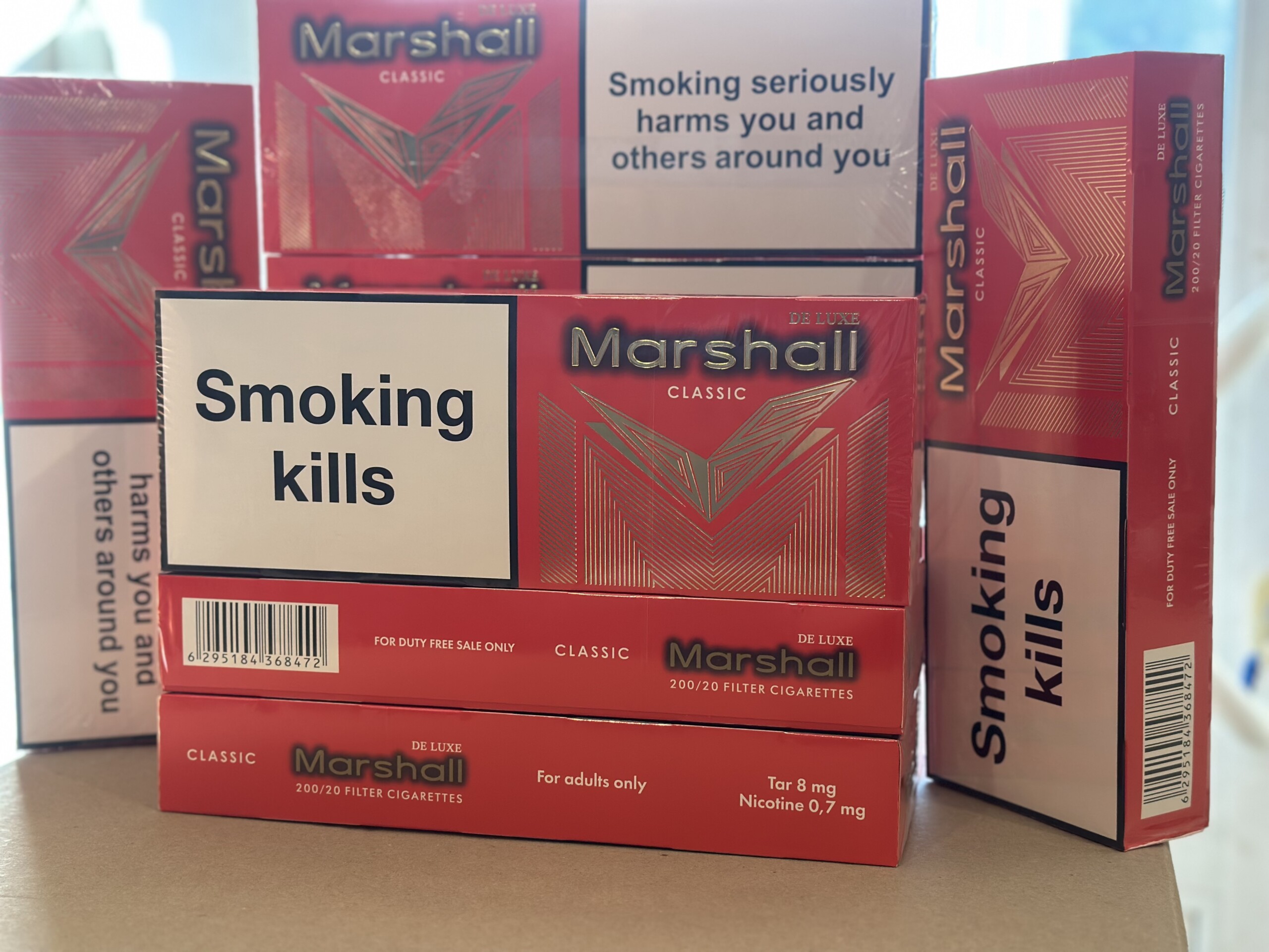 Marshall KS 100 mm Red (мʼяка пачка) 4 Marshall KS 100 mm Red (мʼяка пачка) — изображение 4