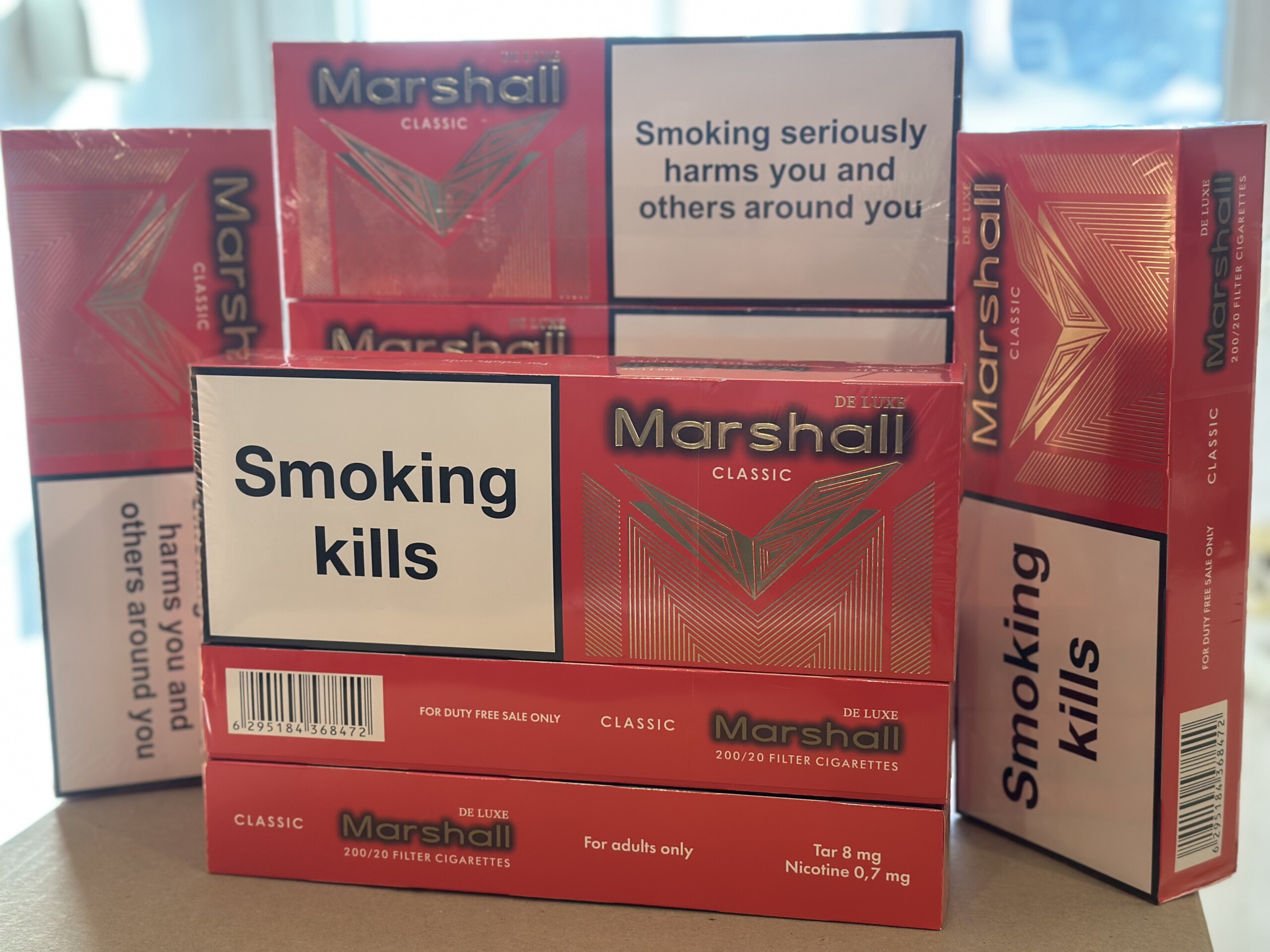 Marshall KS 100 mm Red (мʼяка пачка) 5 Marshall KS 100 mm Red (мʼяка пачка) — изображение 5