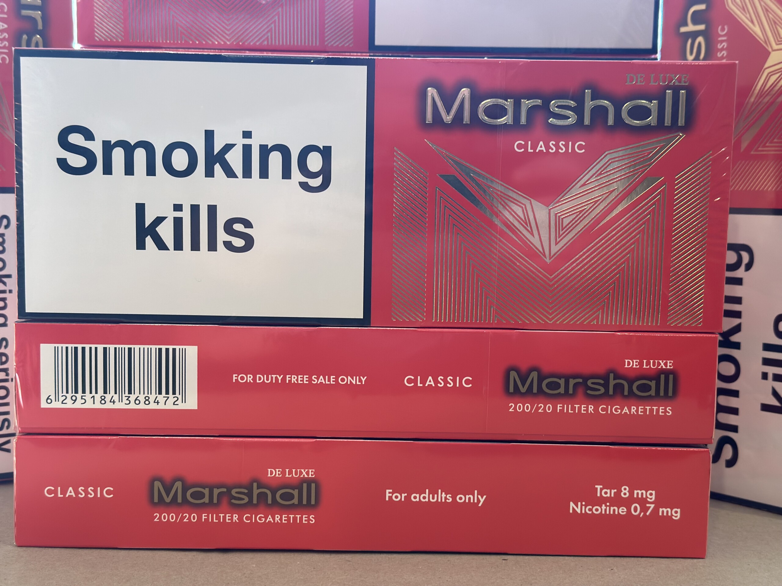 Marshall KS 100 mm Red (мʼяка пачка) 6 Marshall KS 100 mm Red (мʼяка пачка) — изображение 6